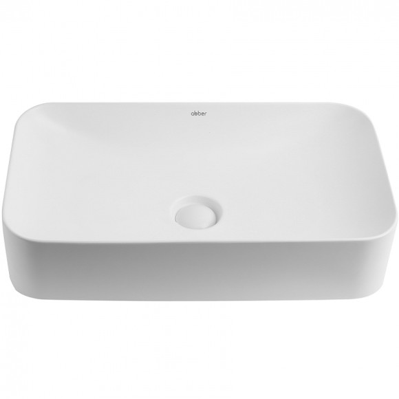 Раковина-чаша Abber Rechteck 61 AC2204MW Белая матовая Раковина-чаша Abber Rechteck 61 AC2204MW Белая матовая
