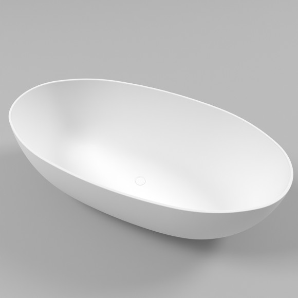 Ванна из искусственного камня Whitecross Diamond 170x87 0201.170087.200 Белая матовая без гидромассажа Ванна из искусственного камня Whitecross Diamond 170x87 0201.170087.200 Белая матовая без гидромассажа