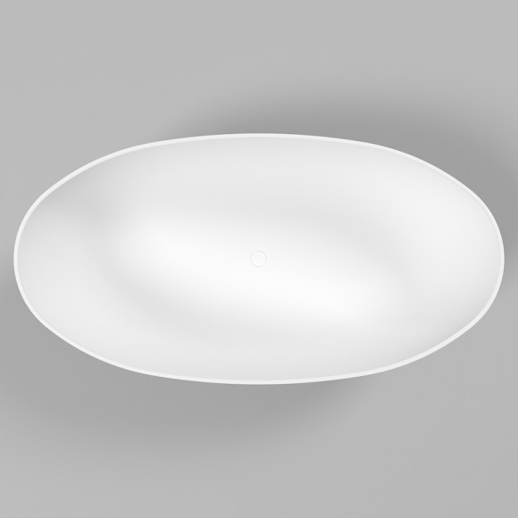 Ванна из искусственного камня Whitecross Diamond 170x87 0201.170087.200 Белая матовая без гидромассажа Ванна из искусственного камня Whitecross Diamond 170x87 0201.170087.200 Белая матовая без гидромассажа