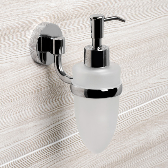 Дозатор для жидкого мыла WasserKRAFT Rhein K-6299 Хром Дозатор для жидкого мыла WasserKRAFT Rhein K-6299 Хром