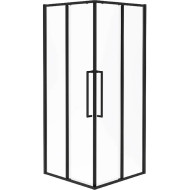 Душевой уголок Esbano Surf 90x90 ESOGS90KVB профиль Черный стекло прозрачное
