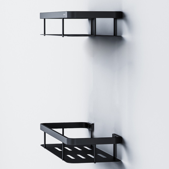 Полка корзина AM.PM Sense L A7453222 Черная матовая Полка корзина AM.PM Sense L A7453222 Черная матовая