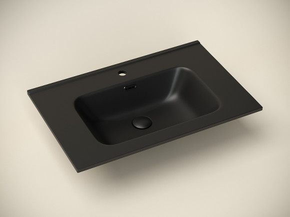 Раковина Ceramicanova Element 70 CN7007MB Черная матовая Раковина Ceramicanova Element 70 CN7007MB Черная матовая