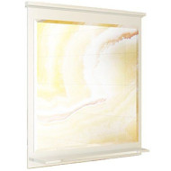 Зеркало Comforty Тбилиси 90 00003132632 Белый глянец Зеркало Comforty Тбилиси 90 00003132632 Белый глянец