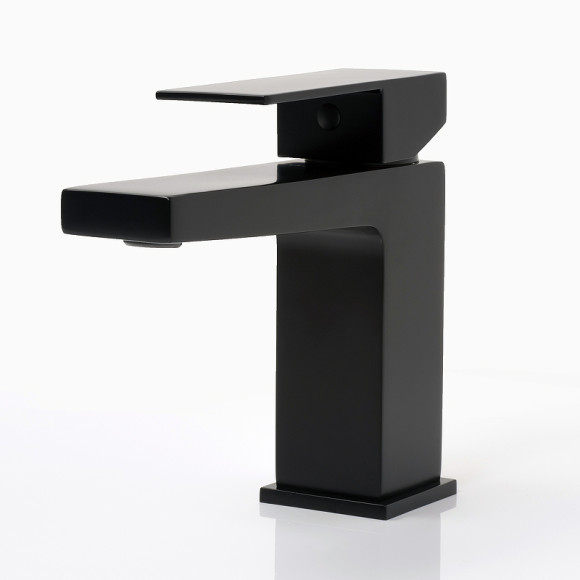 Смеситель для раковины WasserKRAFT Abens 2003 Чёрный матовый Смеситель для раковины WasserKRAFT Abens 2003 Чёрный матовый