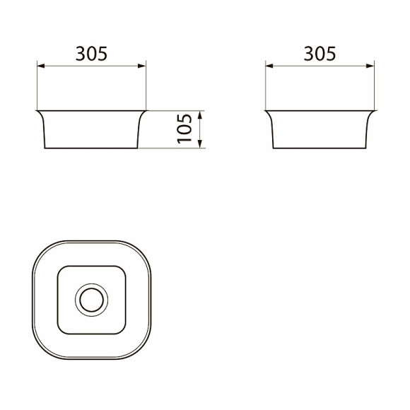Раковина-чаша Point Ника 31 PN43081 Белая Раковина-чаша Point Ника 31 PN43081 Белая