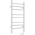 Электрический полотенцесушитель Laris Лаванда ЧК П8 300х700 R 73207621 Белый муар