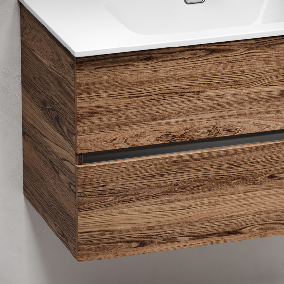 Тумба под раковину Sancos Urban 80 UR80ECH подвесная Дуб чарльстон