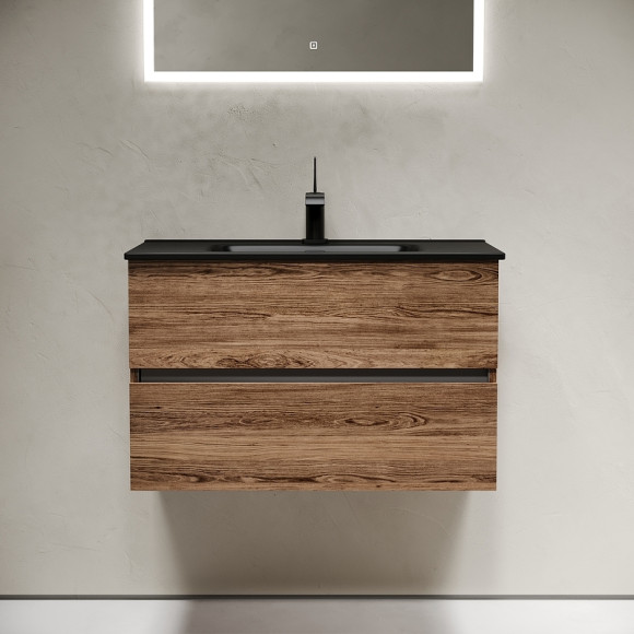 Тумба под раковину Sancos Urban 80 UR80ECH подвесная Дуб чарльстон