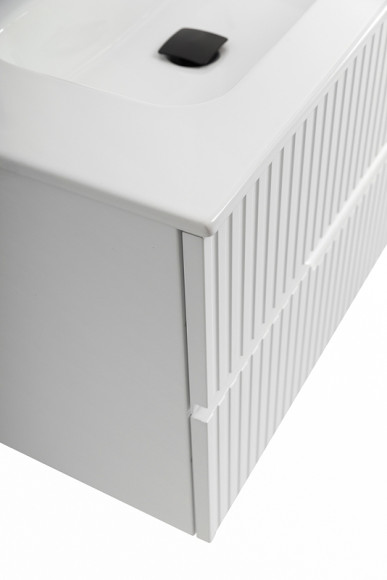 Тумба под раковину Cezares Duet-N 90 DUET-N-900-2C-SO-BL подвесная Bianco Lucido