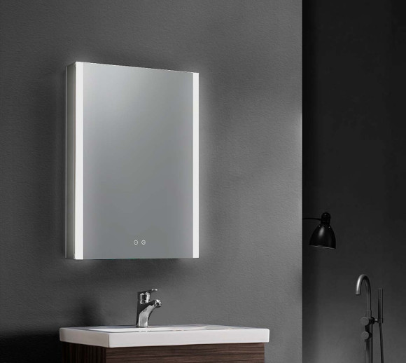 Зеркальный шкаф Aquatek 60 AQ7609-MLC с подсветкой Хром Зеркальный шкаф Aquatek 60 AQ7609-MLC с подсветкой Хром