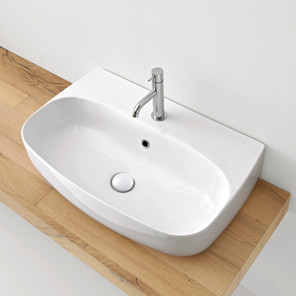 Раковина Kerasan Nolita 70 534201*1 Белая Раковина Kerasan Nolita 70 534201*1 Белая