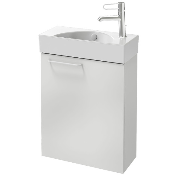 Раковина Jacob Delafon Odeon Rive Gauche 50 R EGO112-56-00 Белая Раковина Jacob Delafon Odeon Rive Gauche 50 R EGO112-56-00 Белая