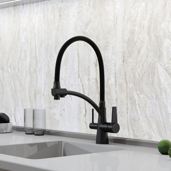 Смеситель для кухни Sancos Eri SC4001MB Черный матовый