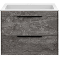 Тумба под раковину Vincea Chiara 2D 60 VMC-2C2600GS подвесная G.Stone