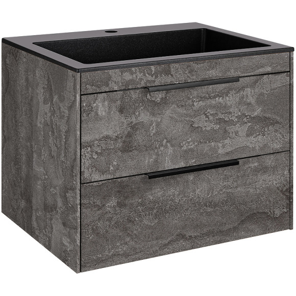 Тумба под раковину Vincea Chiara 2D 60 VMC-2C2600GS подвесная G.Stone Тумба под раковину Vincea Chiara 2D 60 VMC-2C2600GS подвесная G.Stone