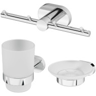Набор аксессуаров для ванной AM.PM Sense L AK74B0403W Хром Набор аксессуаров для ванной AM.PM Sense L AK74B0403W Хром