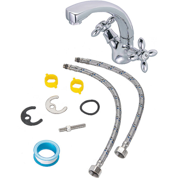 Смеситель для раковины Agger Retro A1901100 Хром Смеситель для раковины Agger Retro A1901100 Хром