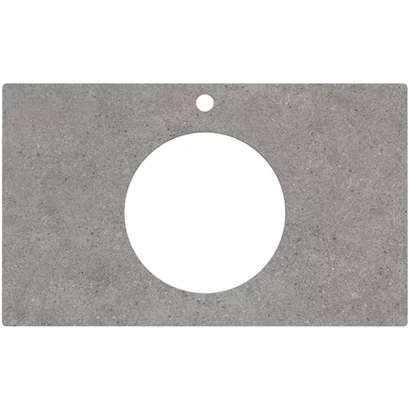 Столешница под раковину Kerama Marazzi Plaza Next Фондамента 80 PL5.DL500920R\80 Серый камень