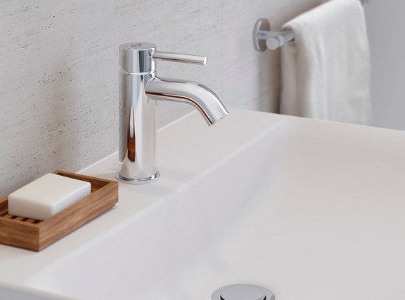 Смеситель для раковины Ideal Standard Ceraline BC268AA Хром Смеситель для раковины Ideal Standard Ceraline BC268AA Хром