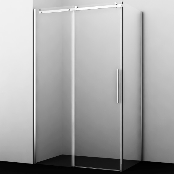 Душевой уголок WasserKRAFT Dinkel 130x100 58R34 профиль Хром стекло прозрачное