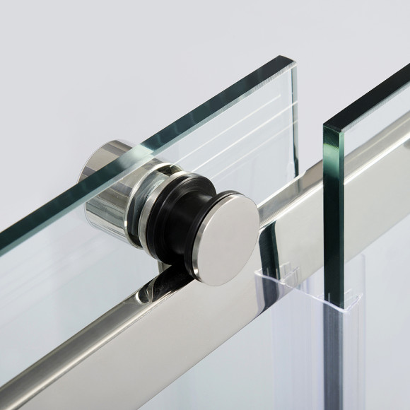 Душевой уголок WasserKRAFT Dinkel 130x100 58R34 профиль Хром стекло прозрачное Душевой уголок WasserKRAFT Dinkel 130x100 58R34 профиль Хром стекло прозрачное