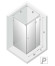 Душевой уголок New Trendy Avexa Black 100x120 R EXK-1595 профиль Черный стекло прозрачное Душевой уголок New Trendy Avexa Black 100x120 R EXK-1595 профиль Черный стекло прозрачное