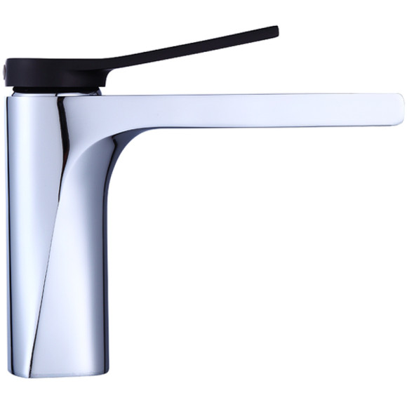 Смеситель для раковины Bronze de Luxe Element EL02CB Хром Черный