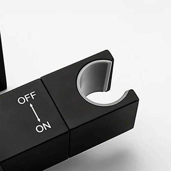 Гигиенический душ со смесителем Gappo G7207-60 с термостатом Черный матовый