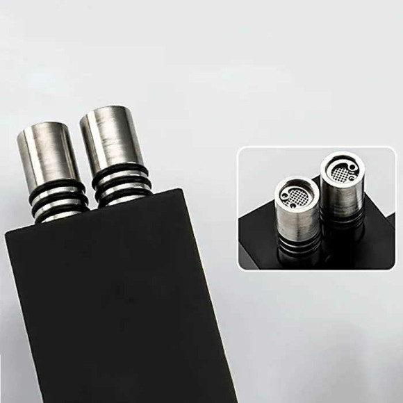 Гигиенический душ со смесителем Gappo G7207-60 с термостатом Черный матовый