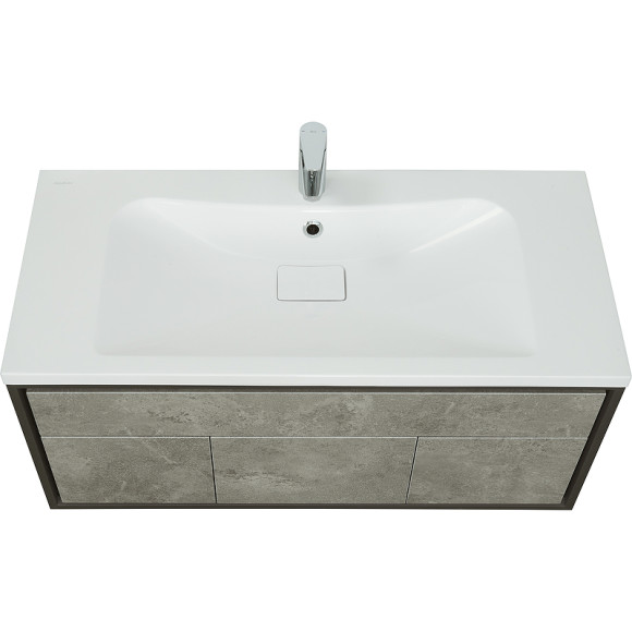 Тумба под раковину Aquaton Уэльс 100 1A267601WA6A0 подвесная Авеллино грей Антрацит