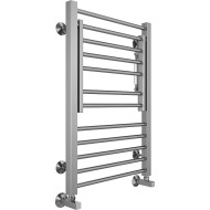 Водяной полотенцесушитель Terminus Валенсия П12 500х800 4670078529473 с полкой Хром, нижнее подключение, G 1/2" ВР, с угловым соединением