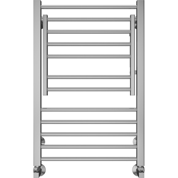 Водяной полотенцесушитель Terminus Валенсия П12 500х800 4670078529473 с полкой Хром, нижнее подключение, G 1/2" ВР, с угловым соединением Водяной полотенцесушитель Terminus Валенсия П12 500х800 4670078529473 с полкой Хром, нижнее подключение, G 1/2" ВР, с угловым соединением