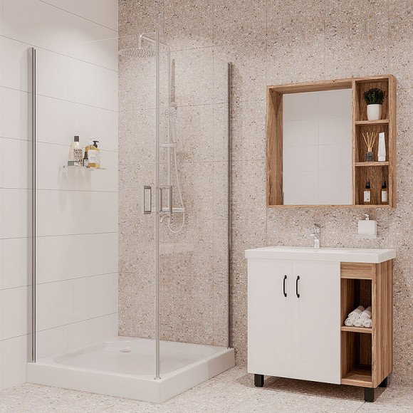 Душевой уголок Niagara Nova 90х90 NG-6603-08 профиль Хром стекло прозрачное Душевой уголок Niagara Nova 90х90 NG-6603-08 профиль Хром стекло прозрачное