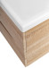 Тумба под раковину BelBagno Marino-Cer 70 MARINO-CER-700-2C-SO-WO-P подвесная Rovere Bianco