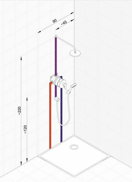 Душевая система Kludi Pure Easy 376400565 Хром Душевая система Kludi Pure Easy 376400565 Хром
