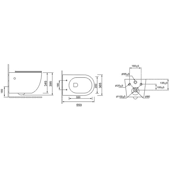 Унитаз Grossman GR-4411blackS подвесной Черный глянец с сиденьем Микролифт Унитаз Grossman GR-4411blackS подвесной Черный глянец с сиденьем Микролифт
