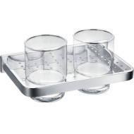 Стакан для зубных щеток Art&Max Maxima AM-F-8920A двойной Хром