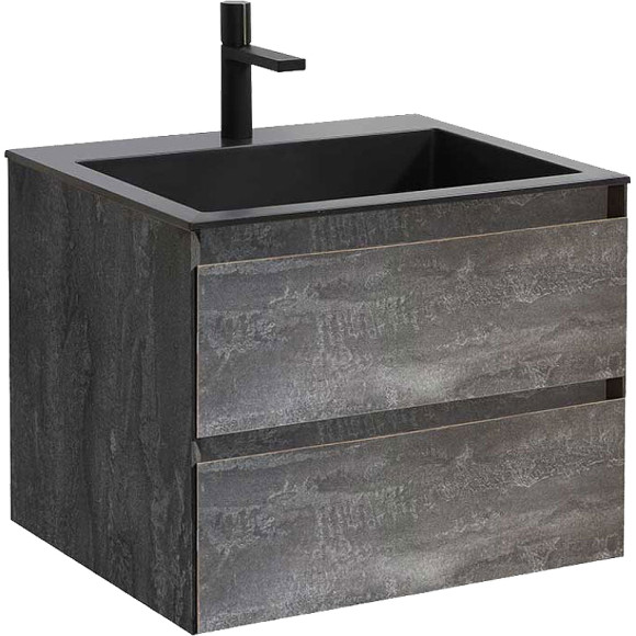 Тумба под раковину Vincea Luka 60 VMC-2L600GS подвесная G.Stone