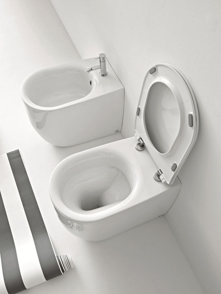 Биде Kerasan Nolita 532001*1 Белое