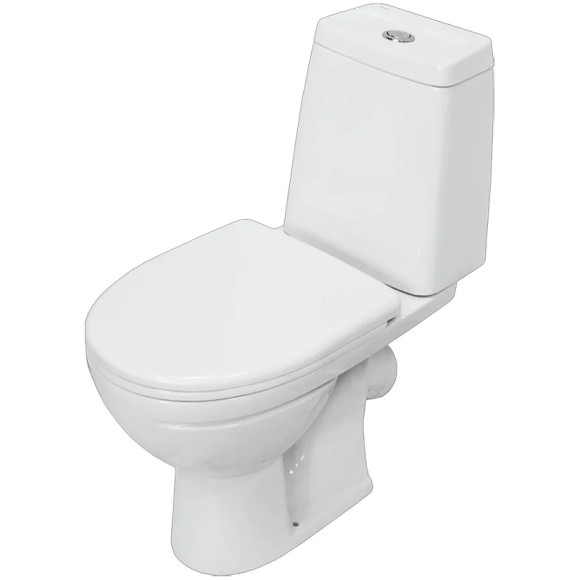 Унитаз-компакт Sanita Марс WC.CC/Mars/2-DM.Rim/WHT.G/S1 с бачком и сиденьем Микролифт Унитаз-компакт Sanita Марс WC.CC/Mars/2-DM.Rim/WHT.G/S1 с бачком и сиденьем Микролифт