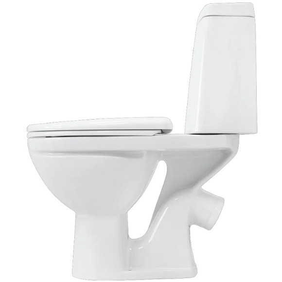 Унитаз-компакт Sanita Марс WC.CC/Mars/2-DM.Rim/WHT.G/S1 с бачком и сиденьем Микролифт Унитаз-компакт Sanita Марс WC.CC/Mars/2-DM.Rim/WHT.G/S1 с бачком и сиденьем Микролифт