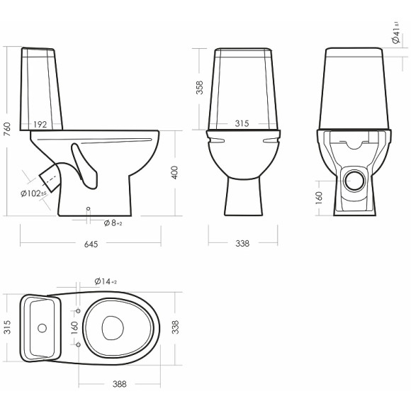 Унитаз-компакт Sanita Марс WC.CC/Mars/2-DM.Rim/WHT.G/S1 с бачком и сиденьем Микролифт Унитаз-компакт Sanita Марс WC.CC/Mars/2-DM.Rim/WHT.G/S1 с бачком и сиденьем Микролифт