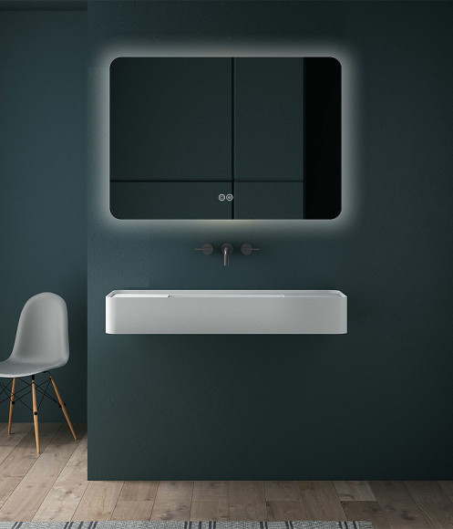 Зеркало Vincea 80 VLM-3BE800-2 с подсветкой с сенсорным выключателем с подогревом и диммером