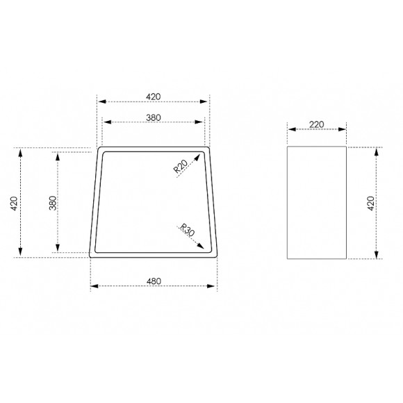 Стульчик для ванной Abber Stein AS1638 Белый Стульчик для ванной Abber Stein AS1638 Белый