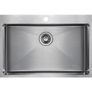 Кухонная мойка Paulmark Velten 75 PM807551-BS Брашированная сталь