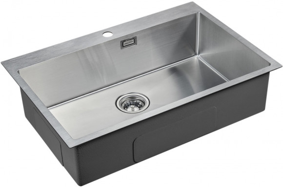 Кухонная мойка Paulmark Velten 75 PM807551-BS Брашированная сталь Кухонная мойка Paulmark Velten 75 PM807551-BS Брашированная сталь