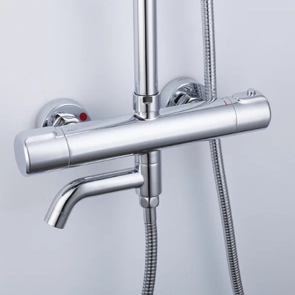 Душевая система Gappo G90 G2490 с термостатом Хром Душевая система Gappo G90 G2490 с термостатом Хром