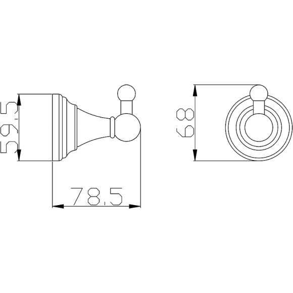 Крючок Rav Slezak Morava MKA0100Z Золото
