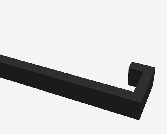 Душевая перегородка Abber AG60100B 100x200 профиль Черный стекло прозрачное Душевая перегородка Abber AG60100B 100x200 профиль Черный стекло прозрачное